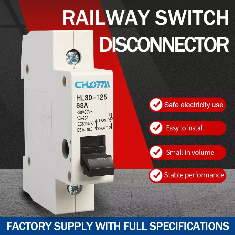 1P-polaire DIN-rail-lastscheider