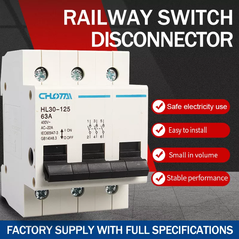 3P-polaire DIN-rail-lastscheider