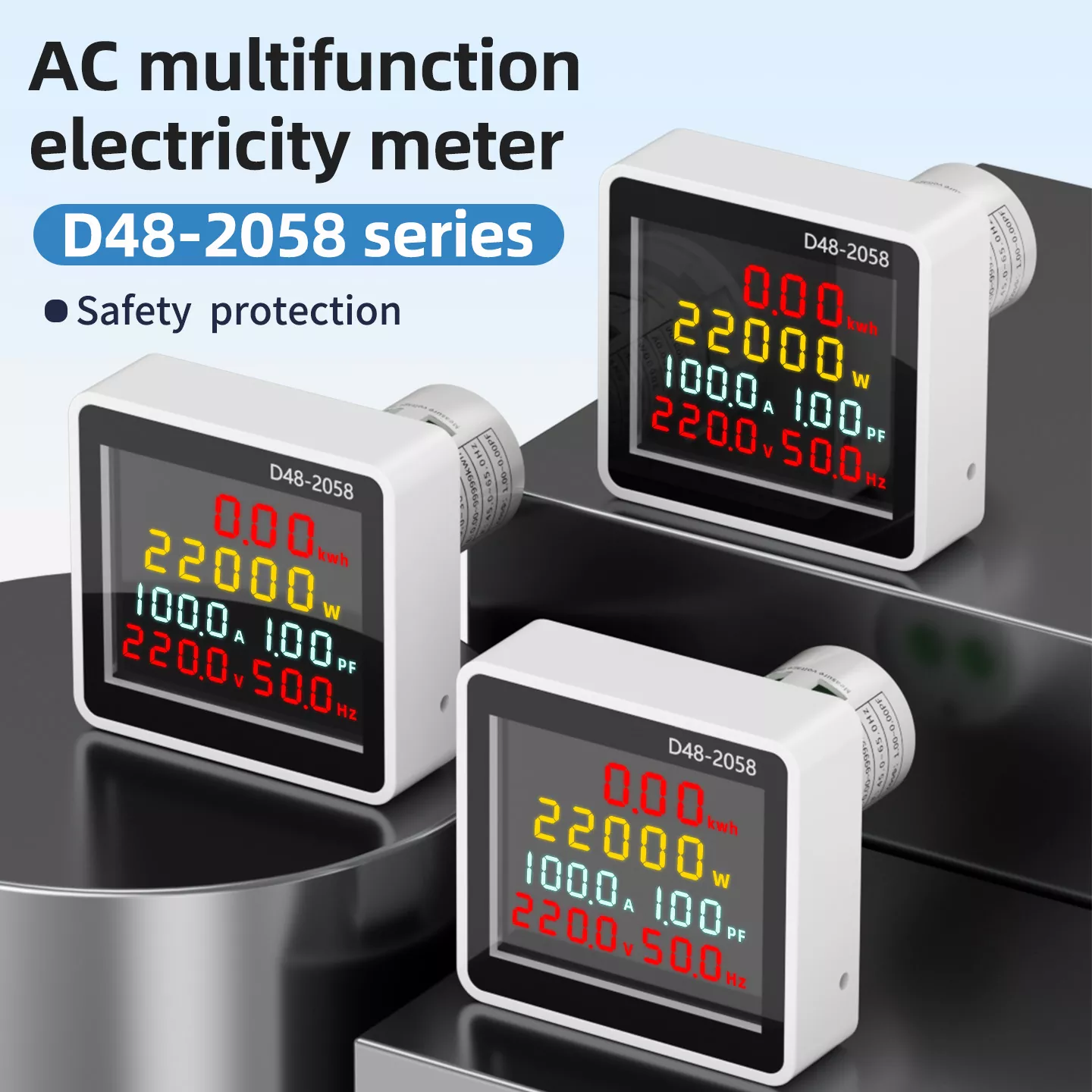 D48 2058 AC-multifunctionele meter