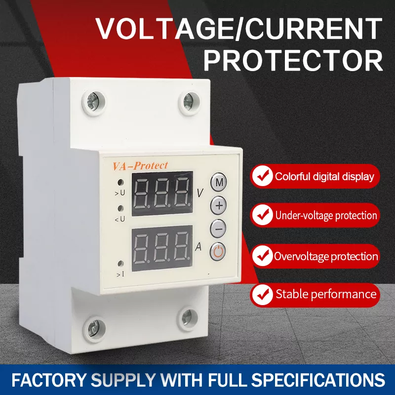 VA Protect Dual Display Verstelbare spanningsbeschermer